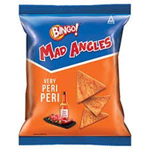 Bingo - Mad Angles Peri Peri Checips (2 * 36.5 g) , 2 Pcs